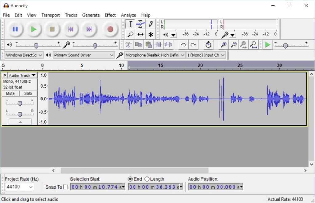 What to do when you make a mistake mid-recording