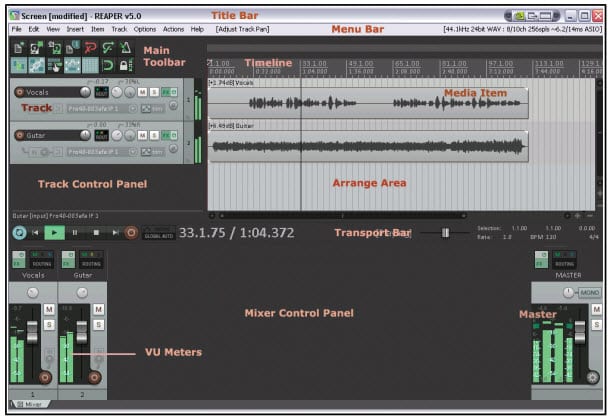 Reaper Interface