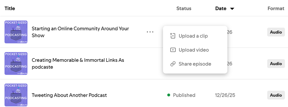 Video Podcasts on Spotify